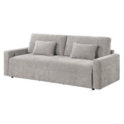 8345GRY-3 Convertible Queen Sleeper Sofa with Charging Ports - 8345GRY-3