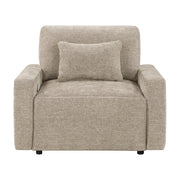 8345TPE-1 Convertible Sleeper Chair with Charging Ports - 8345TPE-1