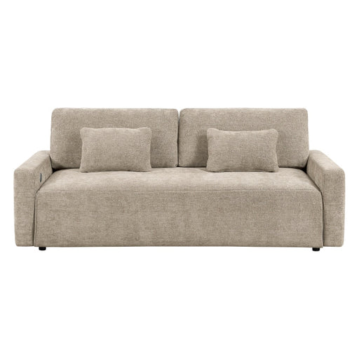 8345TPE-3 Convertible Queen Sleeper Sofa with Charging Ports - 8345TPE-3