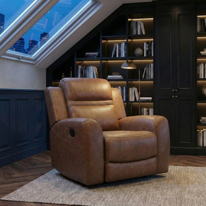 8347BRW-1 Reclining Chair - 8347BRW-1