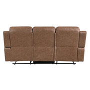 8347BRW-3 Double Reclining Sofa - 8347BRW-3