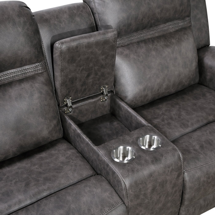 8347CRC*2 2pc Set: Sofa, Love - 8347CRC*2