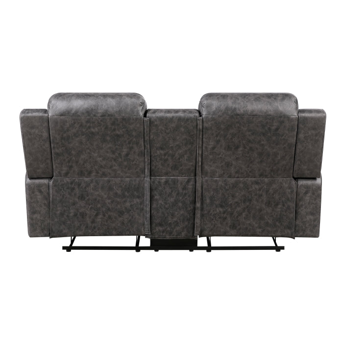 8347CRC-2 Double Reclining Love Seat with Center Console - 8347CRC-2