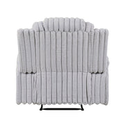 8348GRY-1 Reclining Chair with Cup Holders - 8348GRY-1