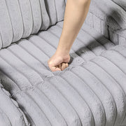 8348GRY-1 Reclining Chair with Cup Holders - 8348GRY-1