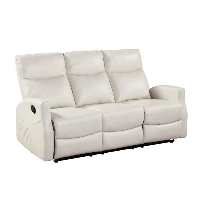 8349BEG-3 Double Reclining Sofa - 8349BEG-3