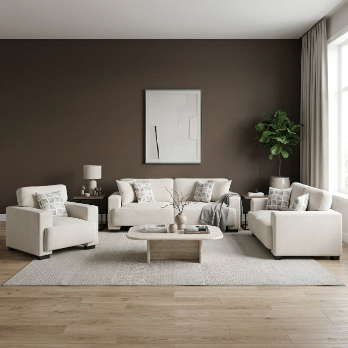 8357BEG-2 Love Seat - 8357BEG-2
