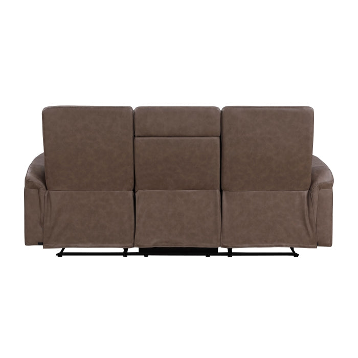 8360BRW*2 2pc Set: Sofa, Love - 8360BRW*2