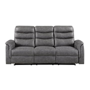 8360GRY*2 2pc Set: Sofa, Love - 8360GRY*2