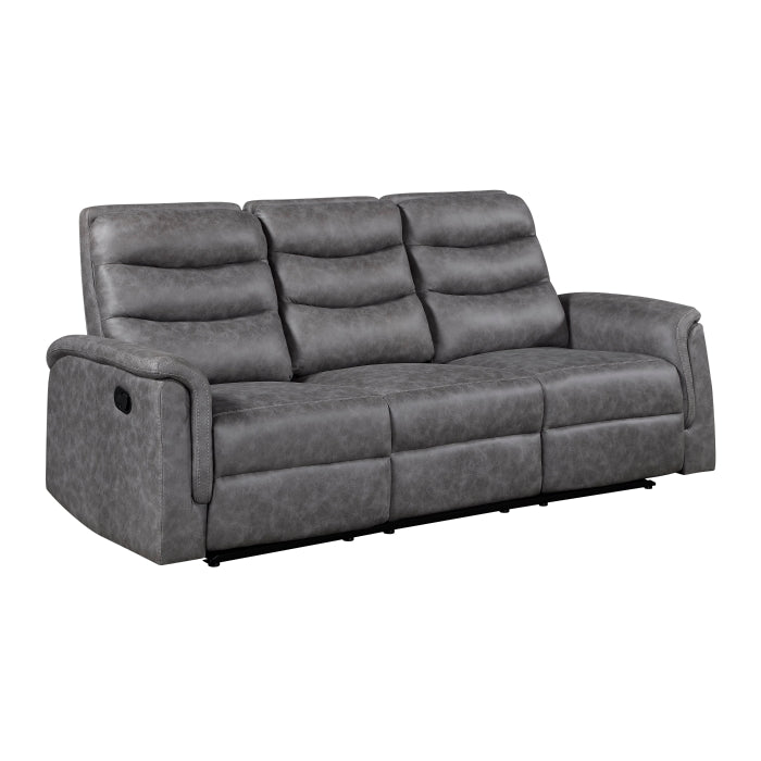 8360GRY*2 2pc Set: Sofa, Love - 8360GRY*2