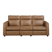8368BRW*2PWA1 2pc Set: Sofa, Love (Power) - 8368BRW*2PWA1