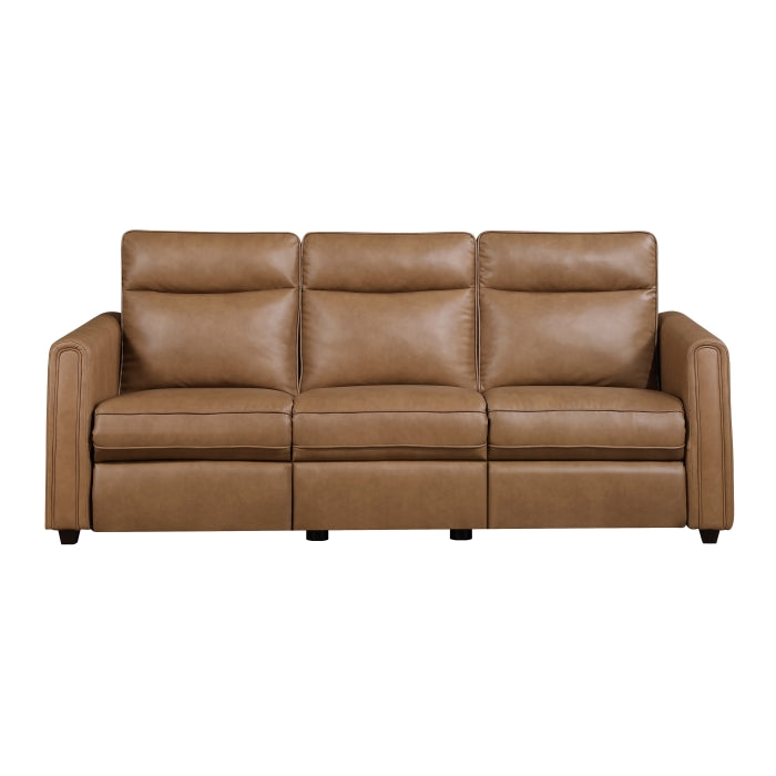 8368BRW*2PWA1 2pc Set: Sofa, Love (Power) - 8368BRW*2PWA1