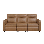 8368BRW*2PWA2 2pc Set: Sofa, Love (Power) - 8368BRW*2PWA2