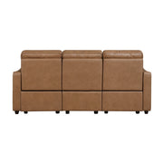 8368BRW*2PWA2 2pc Set: Sofa, Love (Power) - 8368BRW*2PWA2