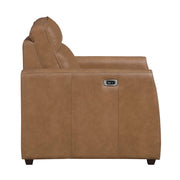8368BRW-A1PW Power Reclining Chair with Rounded Track Arms - 8368BRW-A1PW
