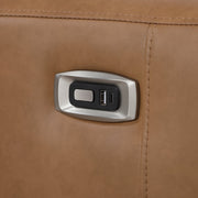 8368BRW-A1PW Power Reclining Chair with Rounded Track Arms - 8368BRW-A1PW
