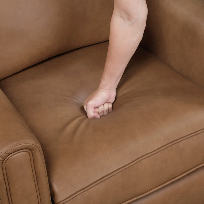 8368BRW-A1PW Power Reclining Chair with Rounded Track Arms - 8368BRW-A1PW