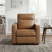 8368BRW-A2PW Power Reclining Chair with Curved Track Arms - 8368BRW-A2PW