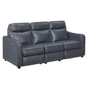 8368NVY*2PWA2 2pc Set: Sofa, Love (Power) - 8368NVY*2PWA2