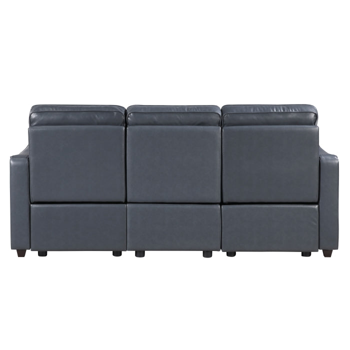 8368NVY*2PWA2 2pc Set: Sofa, Love (Power) - 8368NVY*2PWA2