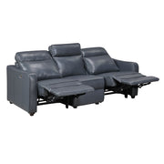 8368NVY*2PWA2 2pc Set: Sofa, Love (Power) - 8368NVY*2PWA2