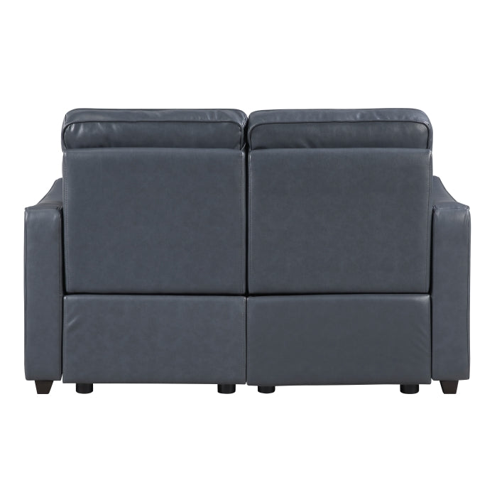 8368NVY*2PWA2 2pc Set: Sofa, Love (Power) - 8368NVY*2PWA2