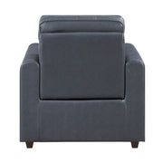 8368NVY-A1PW Power Reclining Chair with Rounded Track Arms - 8368NVY-A1PW