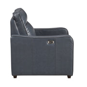 8368NVY-A2PW Power Reclining Chair with Curved Track Arms - 8368NVY-A2PW