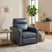 8368NVY-A2PW Power Reclining Chair with Curved Track Arms - 8368NVY-A2PW
