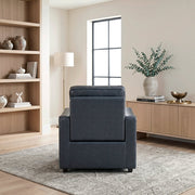 8368NVY-A2PW Power Reclining Chair with Curved Track Arms - 8368NVY-A2PW