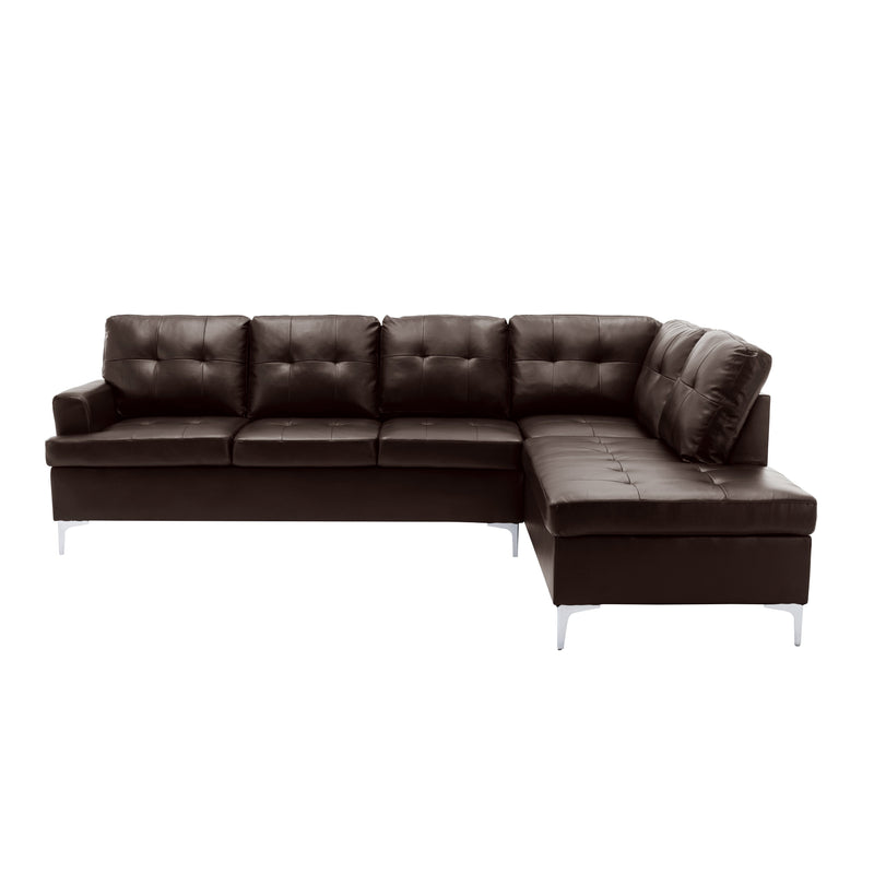 Barrington Brown RAF Sectional - Lara FurnitureSectional