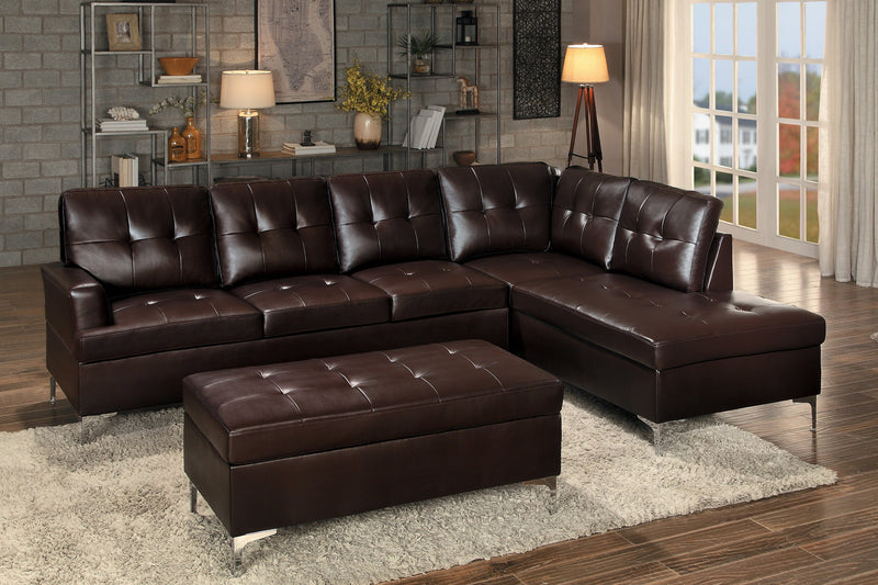 Barrington Brown RAF Sectional - Lara FurnitureSectional