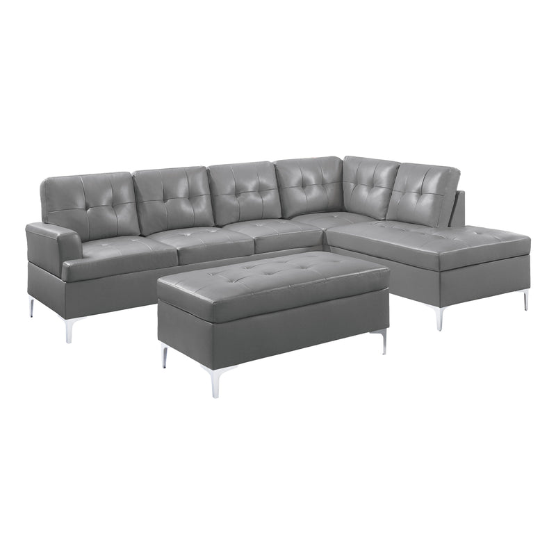 Barrington Gray RAF Sectional - Lara FurnitureSectional