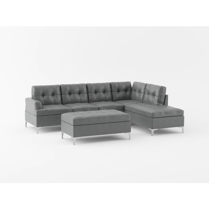 Barrington Gray RAF Sectional - Lara FurnitureSectional