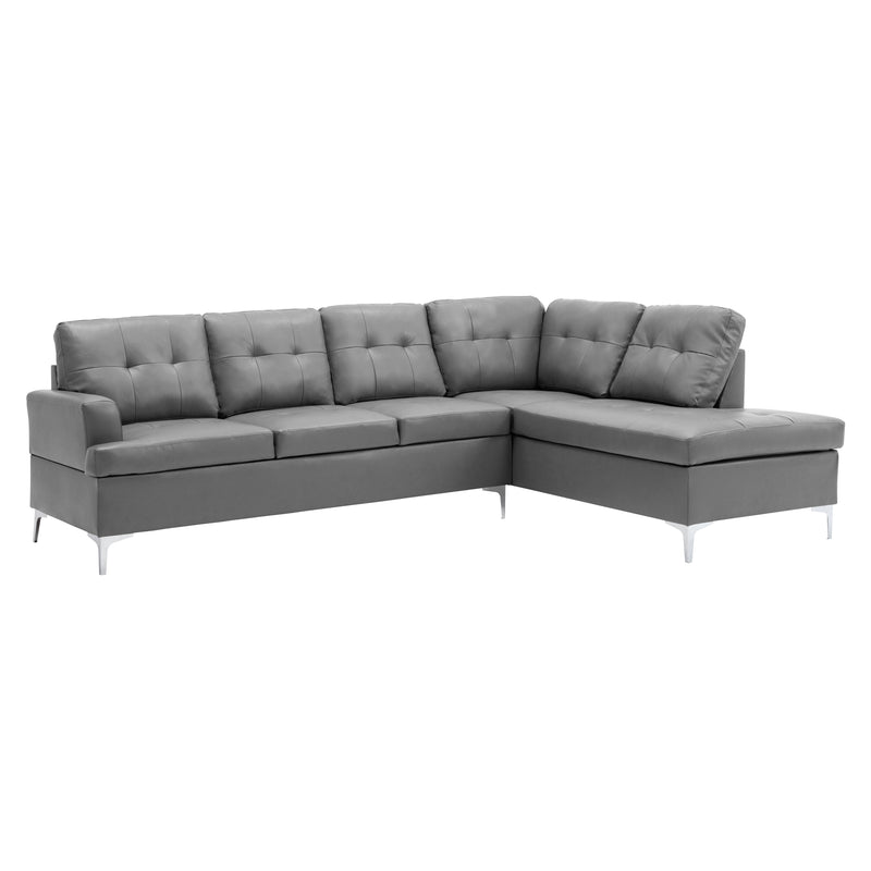 Barrington Gray RAF Sectional - Lara FurnitureSectional