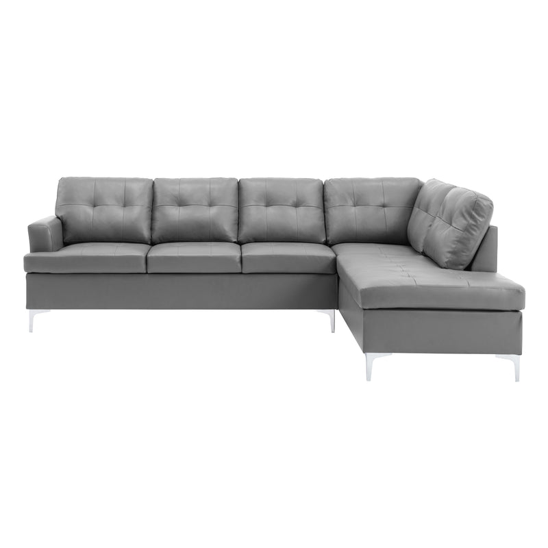Barrington Gray RAF Sectional - Lara FurnitureSectional