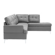 Barrington Gray RAF Sectional - Lara FurnitureSectional
