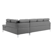 Barrington Gray RAF Sectional - Lara FurnitureSectional