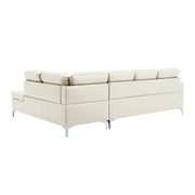 Barrington White RAF Sectional - Lara FurnitureSectional