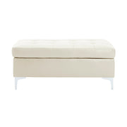 Barrington White RAF Sectional - Lara FurnitureSectional