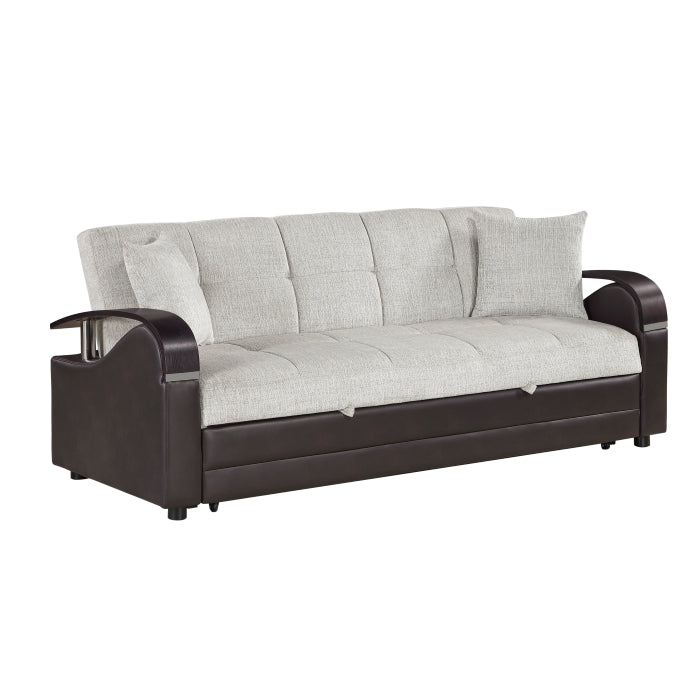 8429BE-3* (2)Sofa with Pull-out Bed and Click Motion Back - 8429BE-3*
