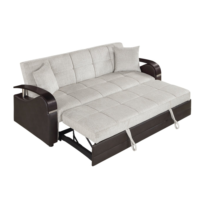8429BE-3* (2)Sofa with Pull-out Bed and Click Motion Back - 8429BE-3*