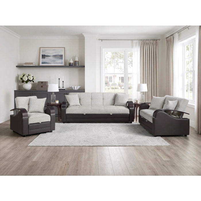 8429BE-3* (2)Sofa with Pull-out Bed and Click Motion Back - 8429BE-3*