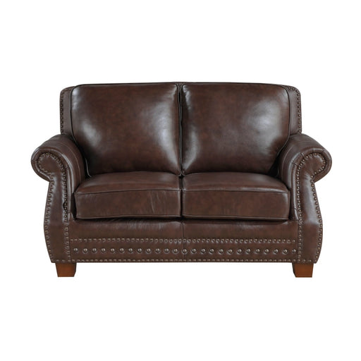 8448BRW-2 Love Seat - 8448BRW-2