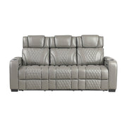 8449GY*2PWHM 2pc Set: Sofa, Love (Power) - 8449GY*2PWHM