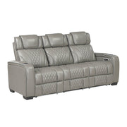 8449GY*2PWHM 2pc Set: Sofa, Love (Power) - 8449GY*2PWHM