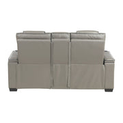 8449GY*2PWHM 2pc Set: Sofa, Love (Power) - 8449GY*2PWHM