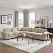 8450TPE*65ACCR (7)6-Piece Modular Sectional - 8450TPE*65ACCR