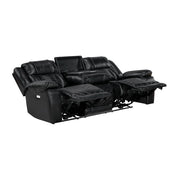 8457BLK*2PW 2pc Set: Sofa, Love (Power) - 8457BLK*2PW