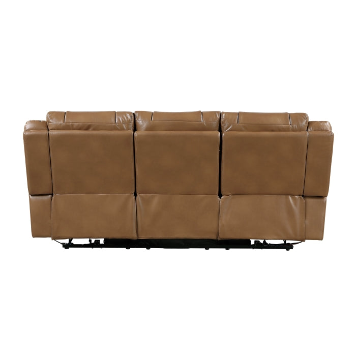 8457BRW*2PW 2pc Set: Sofa, Love (Power) - 8457BRW*2PW